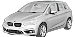 BMW F45 P1BF6 Fault Code